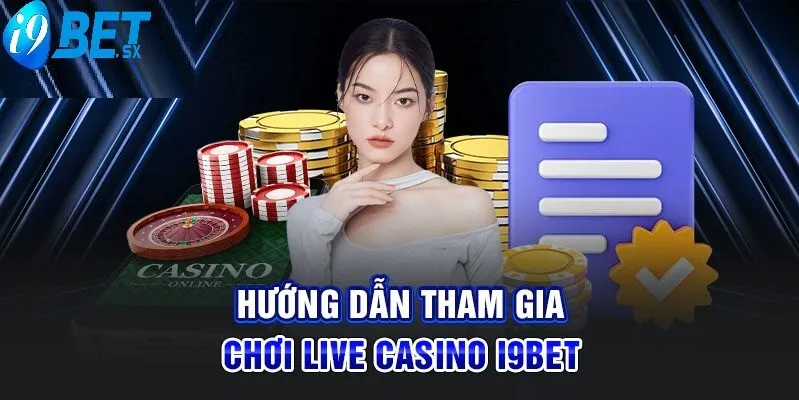 Casino i9bet 4 Thao tác để tạo tài khoản live casno i9bet.